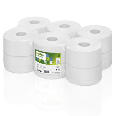 WC Papier Mini Comfort 180m 2 lagig 12 Rollen (JT1)